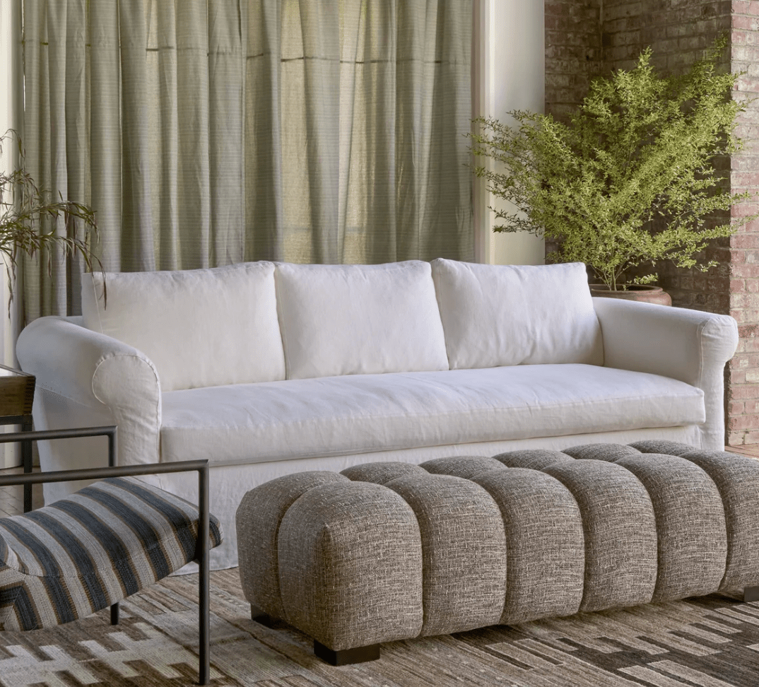 Grand Cayman Slipcovered Sofa - Our Boat House