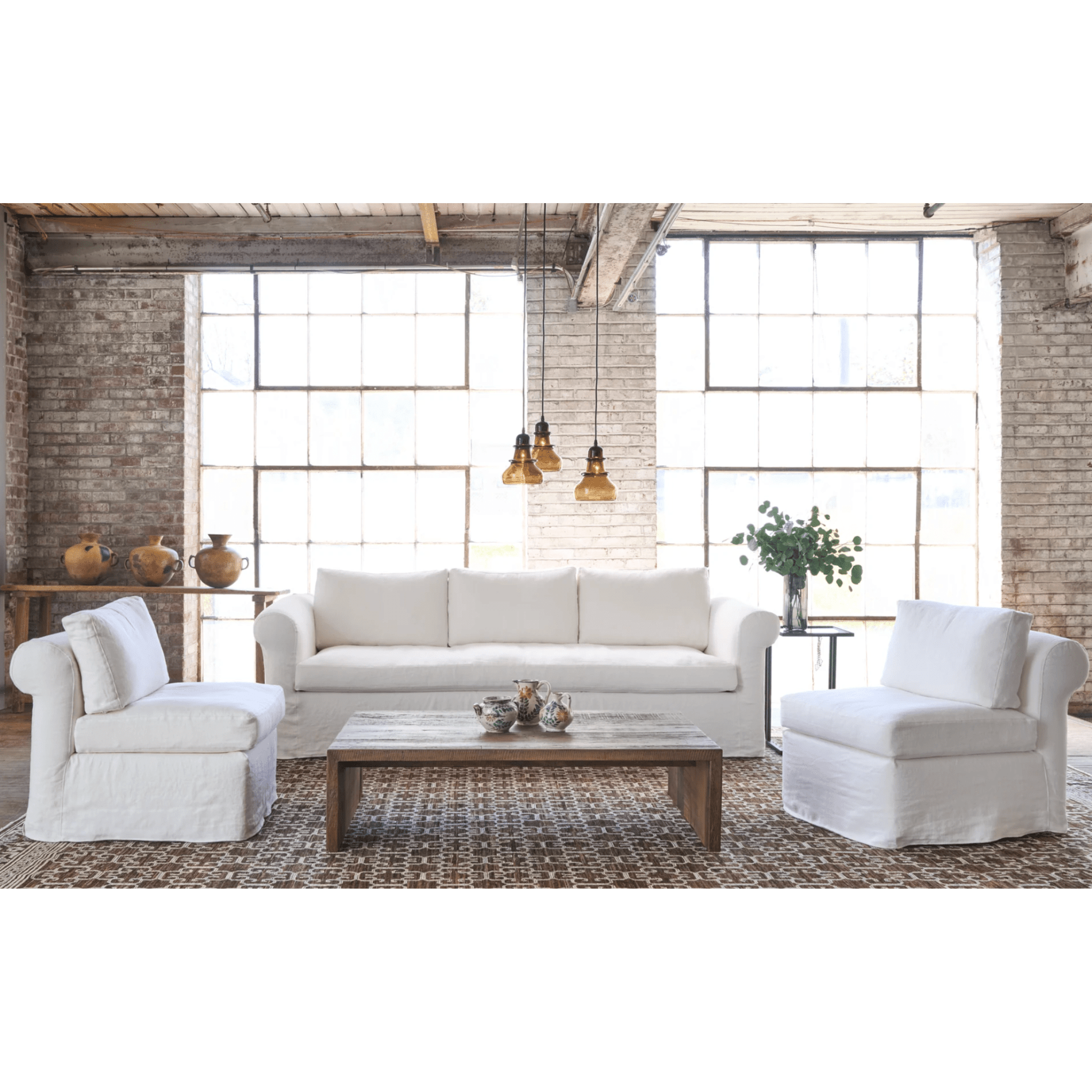Grand Cayman Slipcovered Sofa - Our Boat House