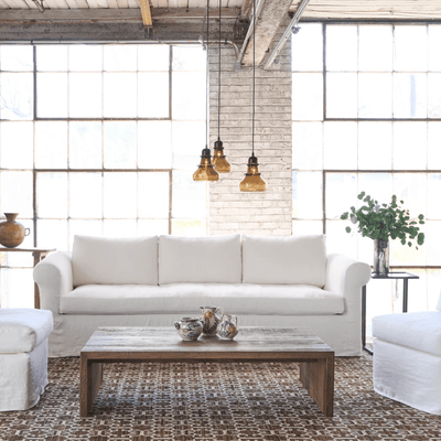 Grand Cayman Slipcovered Sofa - Our Boat House