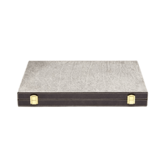 Grantham Backgammon - Charcoal - Our Boat House