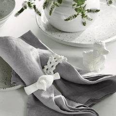 Greta Napkin Ring Set - Our Boat House