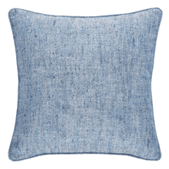 Greylock Indoor/Outdoor Decorative Pillow Cover - Navy - Our Boat House