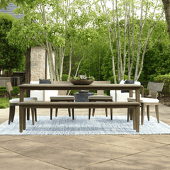 Gulf Shores Outdoor Dining Table - coastal inspired home furnishing lifestyle