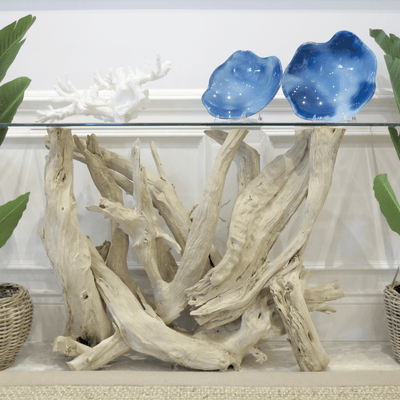 Hampton Driftwood Console Base - Several Sizes - Our Boat House