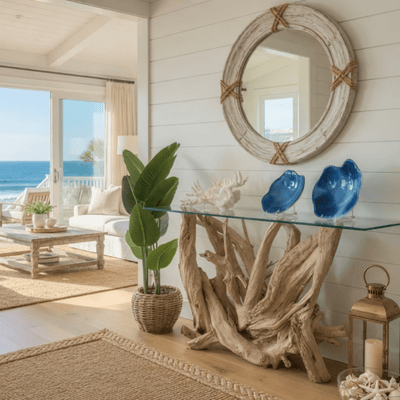 Hampton Driftwood Console Base - Several Sizes - Our Boat House