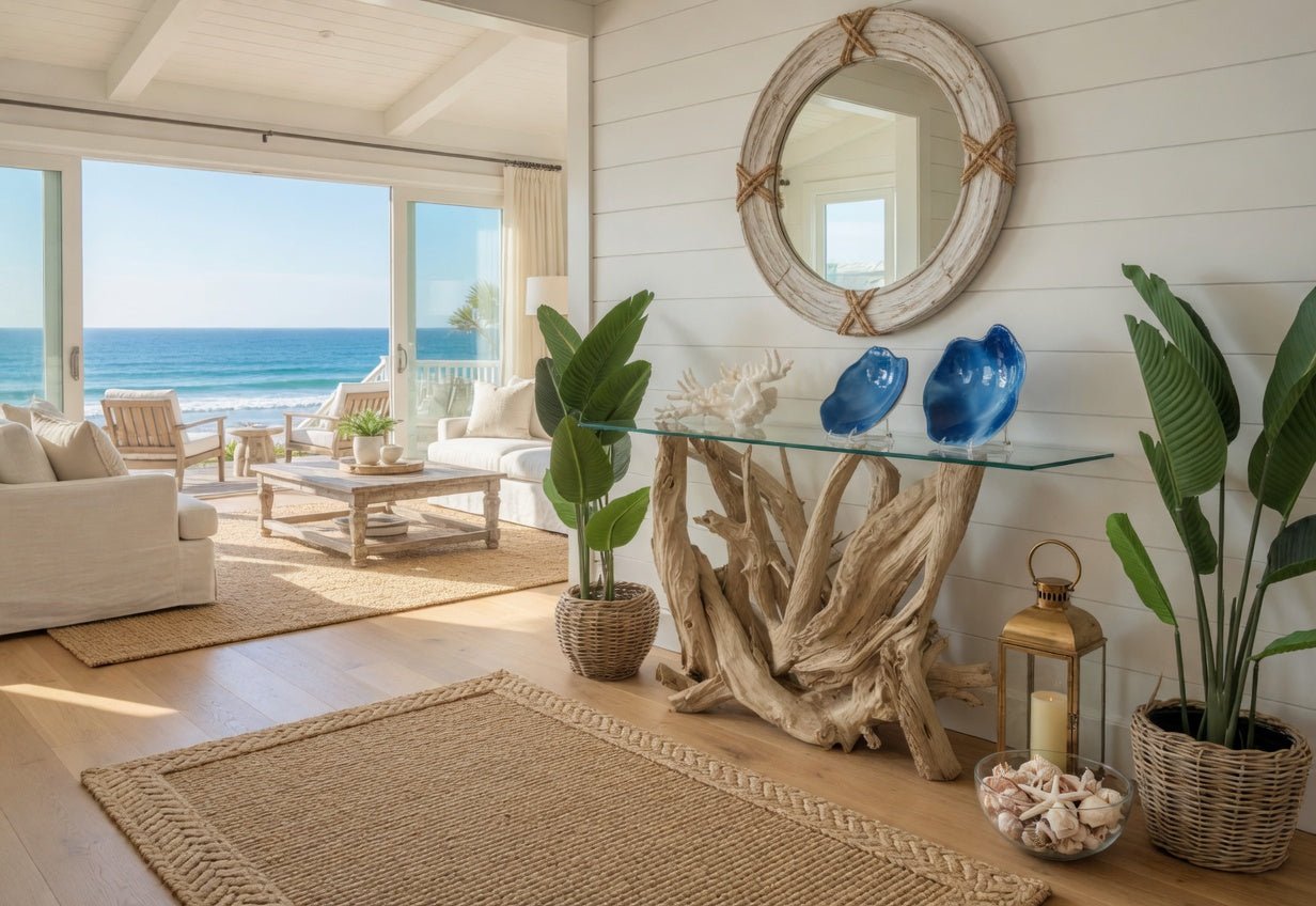 Hampton Driftwood Console Base - Several Sizes - Our Boat House