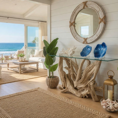 Hampton Driftwood Console Base - Several Sizes - Our Boat House