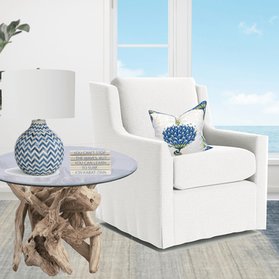 Hampton Driftwood Side Table Base - Our Boat House