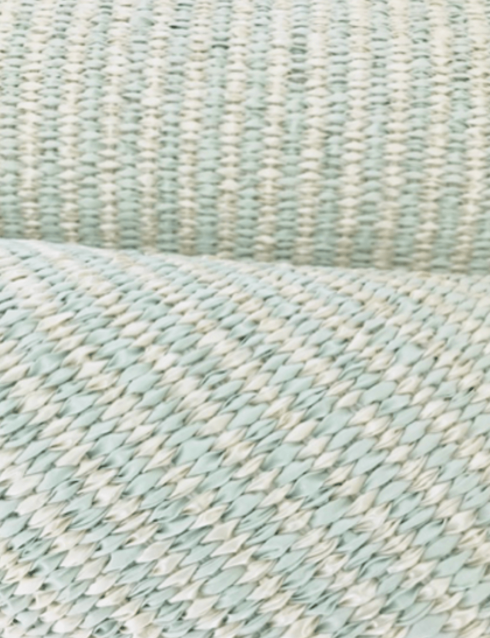 Hampton PVC Rug -Lina Strie: Dark Cyan & Metallic White Area Rug – Our ...