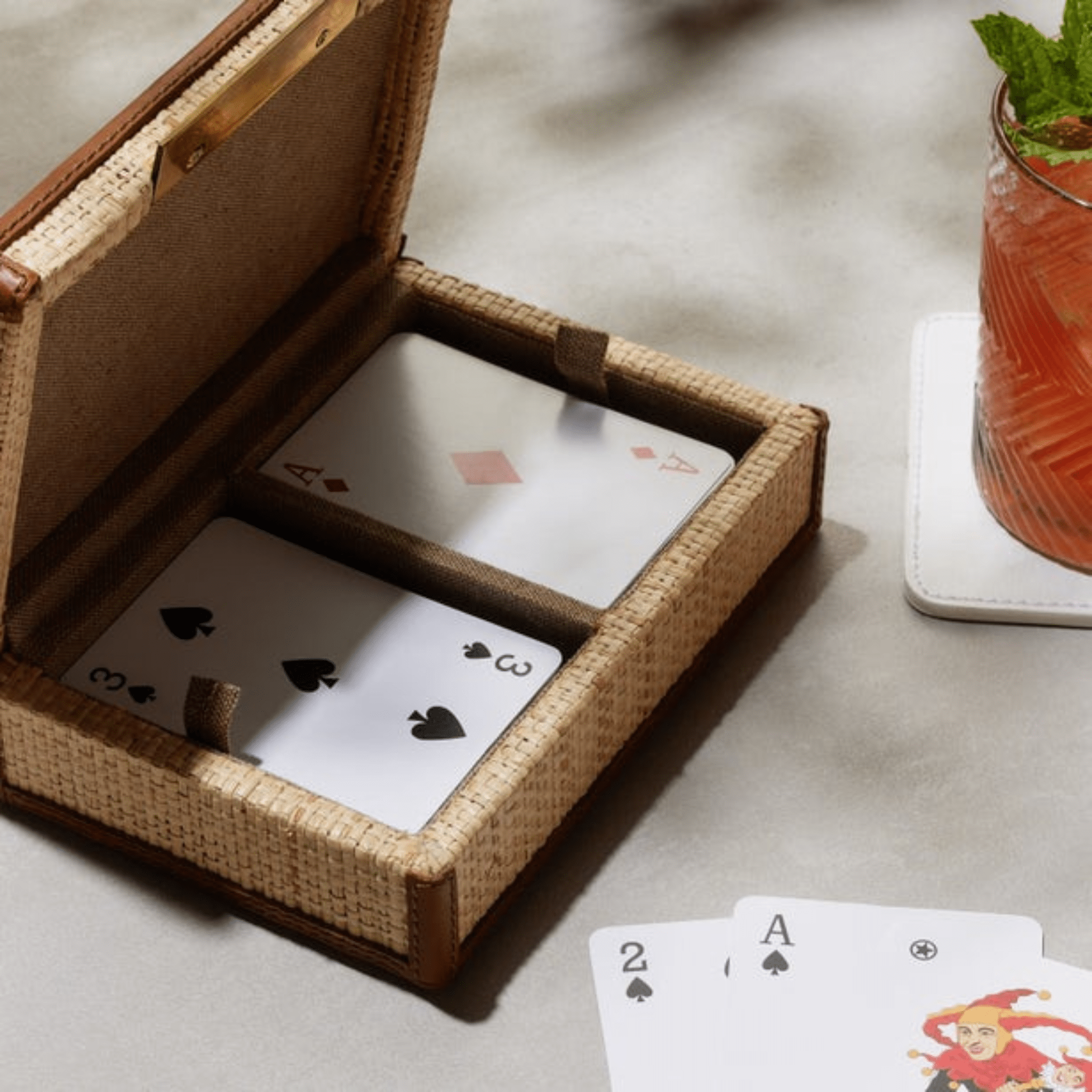 Hanford Card Box Set - coastal inspired home furnishing