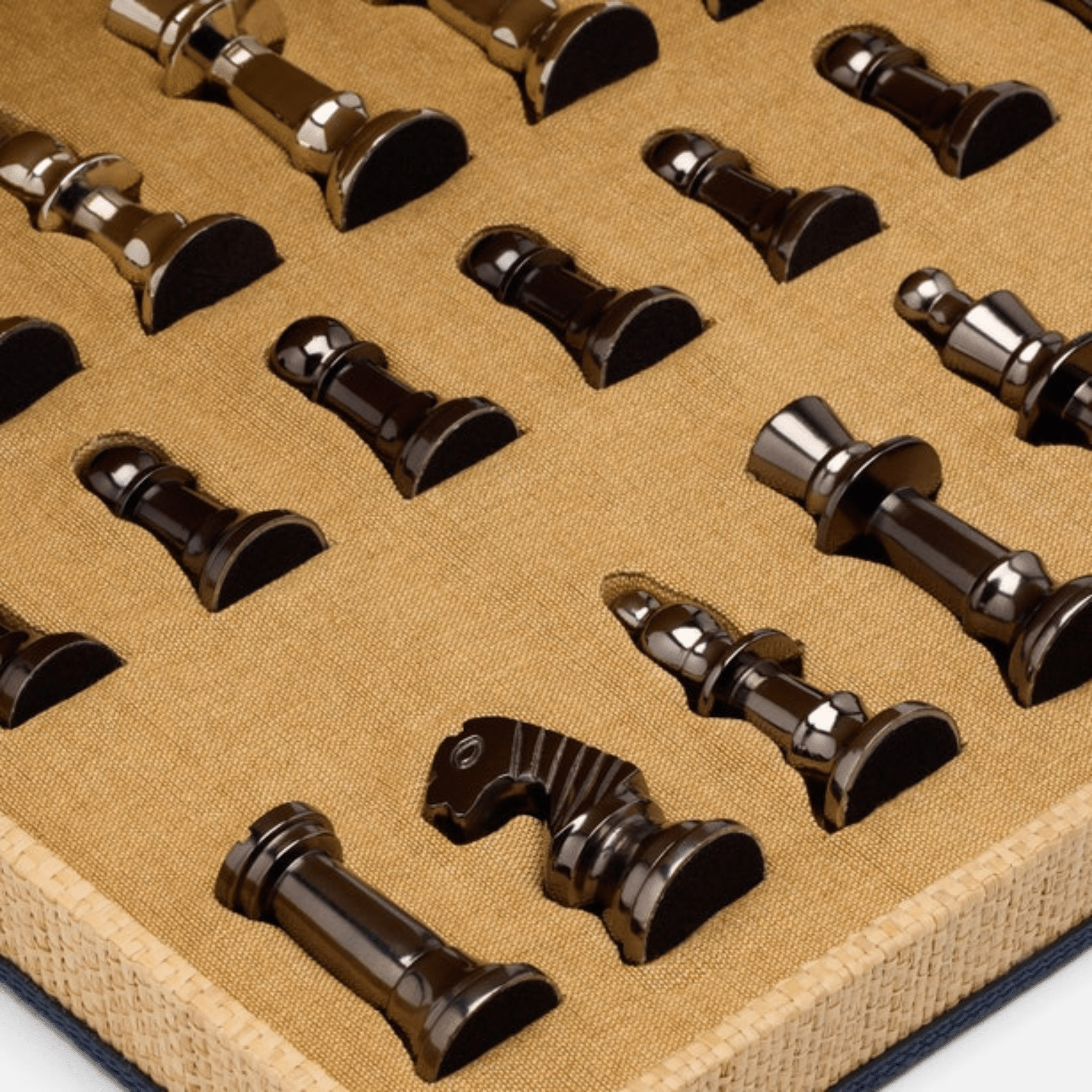 Hanford Chess Game Set - Navy - Our Boat House