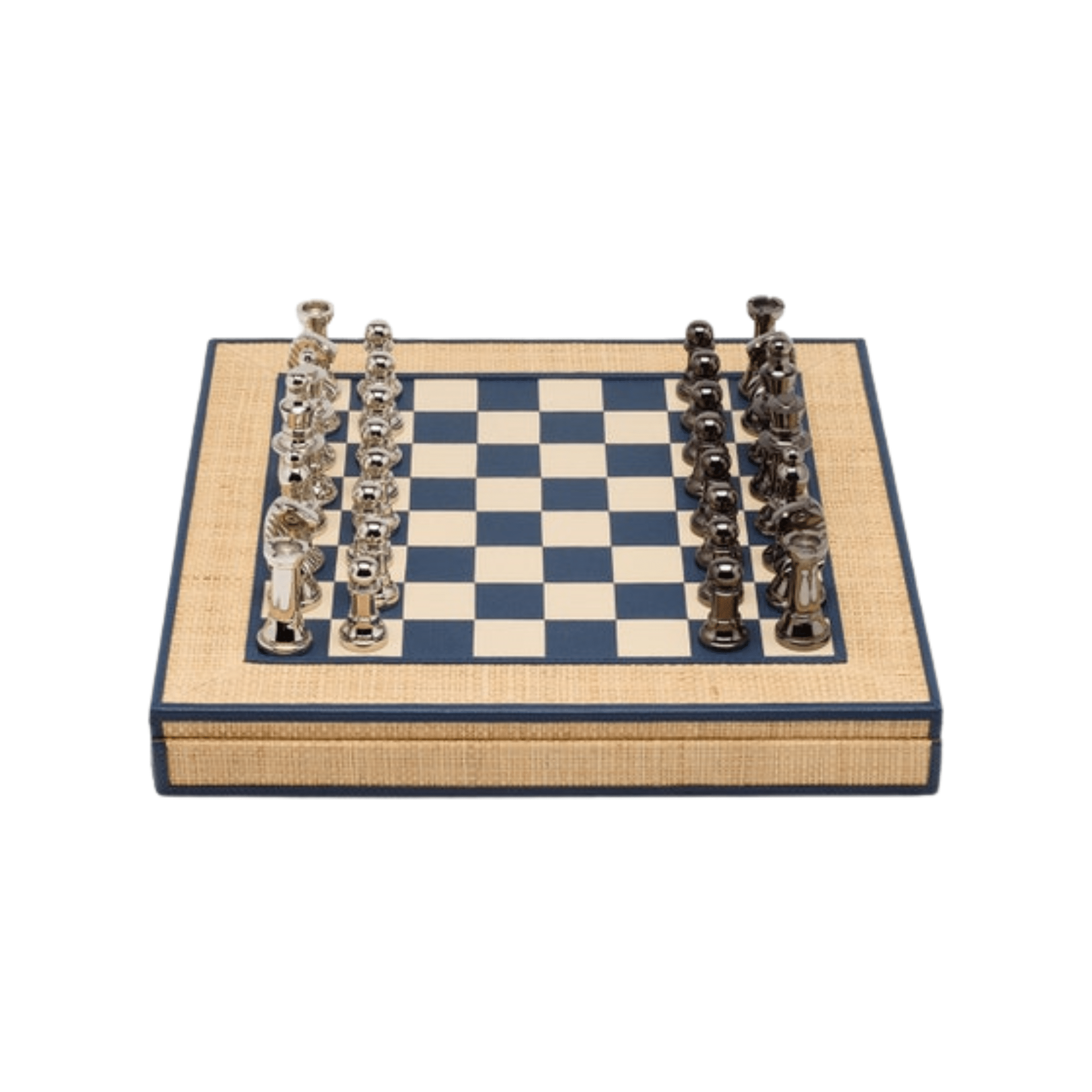 Hanford Chess Game Set - Navy - Our Boat House