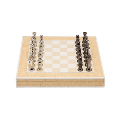 Hanford Chess Game Set - White - Our Boat House