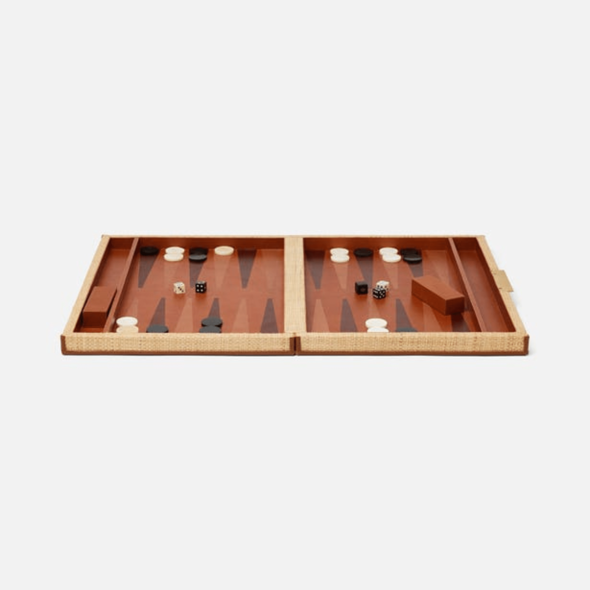 Hanford Natural Backgammon Game Set - Two Sizes - Our Boat House