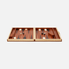 Hanford Natural Backgammon Game Set - Two Sizes - Our Boat House