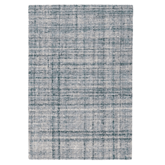 Harris Hand Micro Hooked Wool Rug - Blue & Ivory - Our Boat House