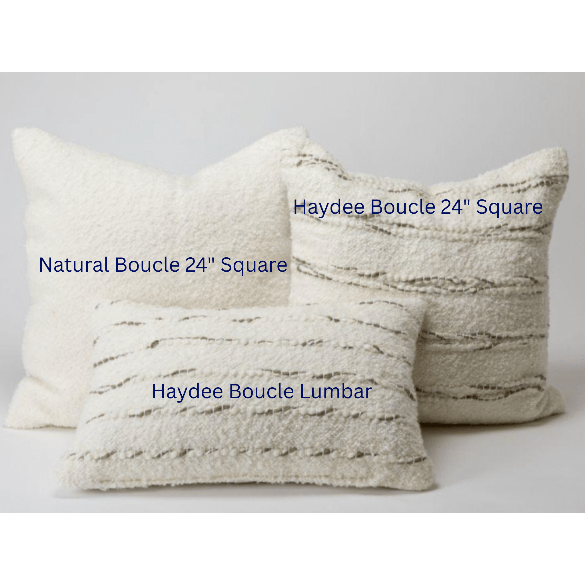 Haydee Bouclé Accessories - Our Boat House
