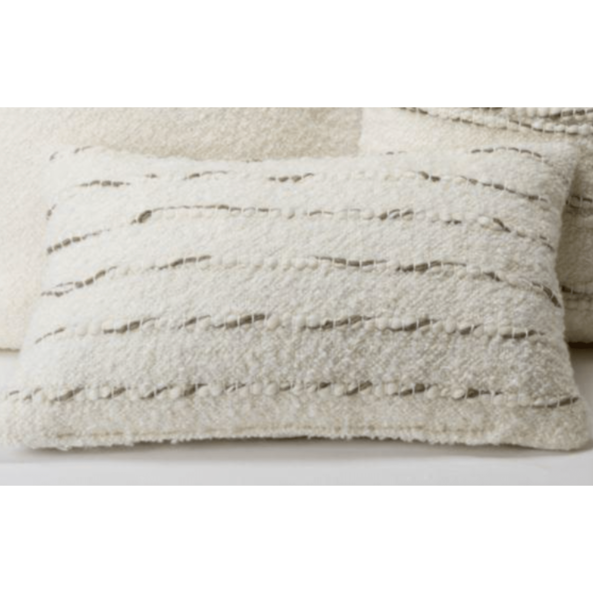 Haydee Bouclé Accessories - coastal inspired home furnishing