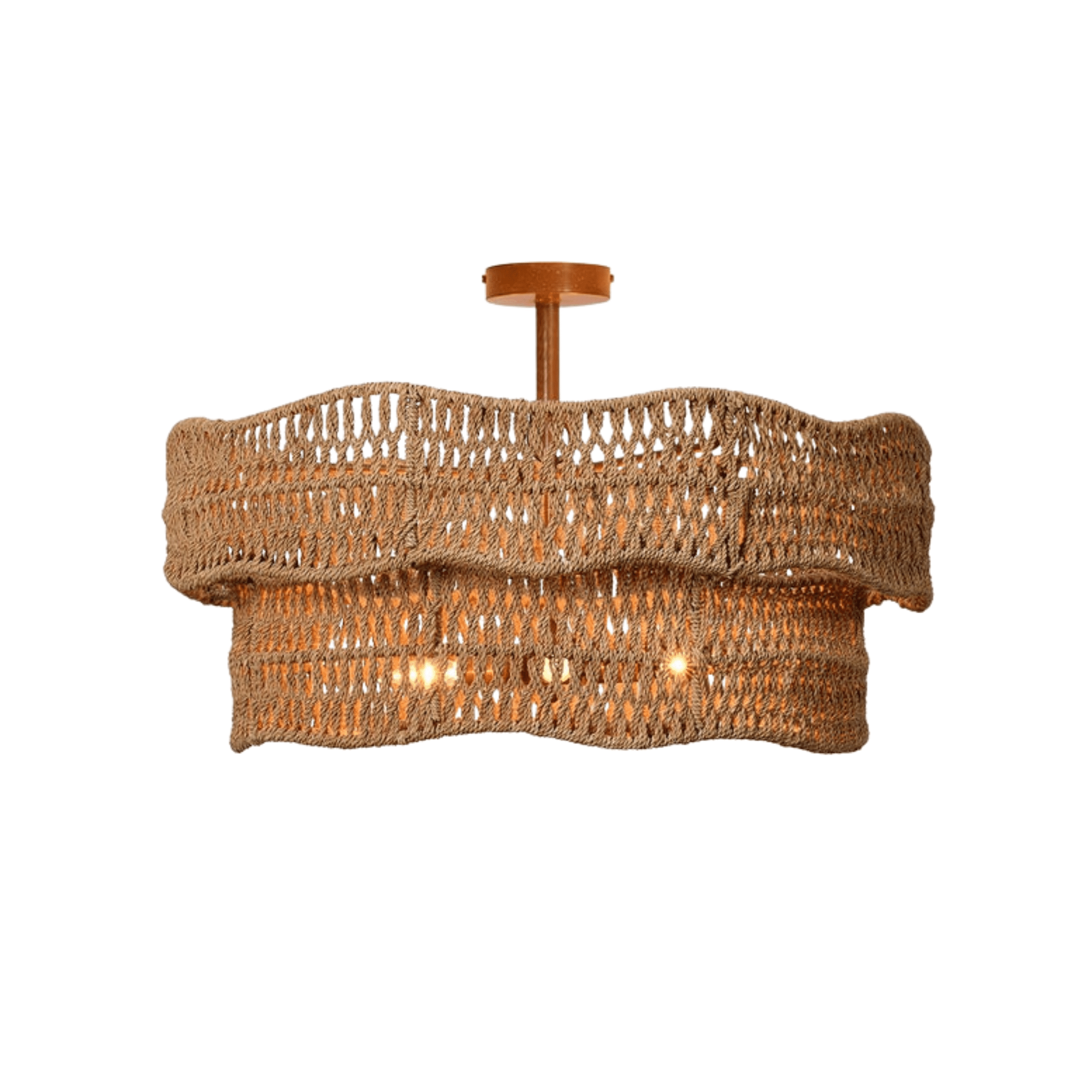 Helena Semi Flush Mount - Our Boat House