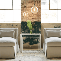 Hemingway Slipcovered Chaise - Our Boat House