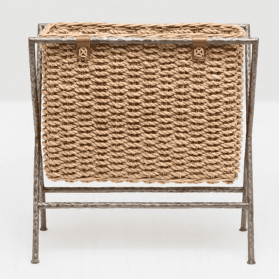 Hemley Magazine/Catalog Rack in Natural Seagrass - Our Boat House