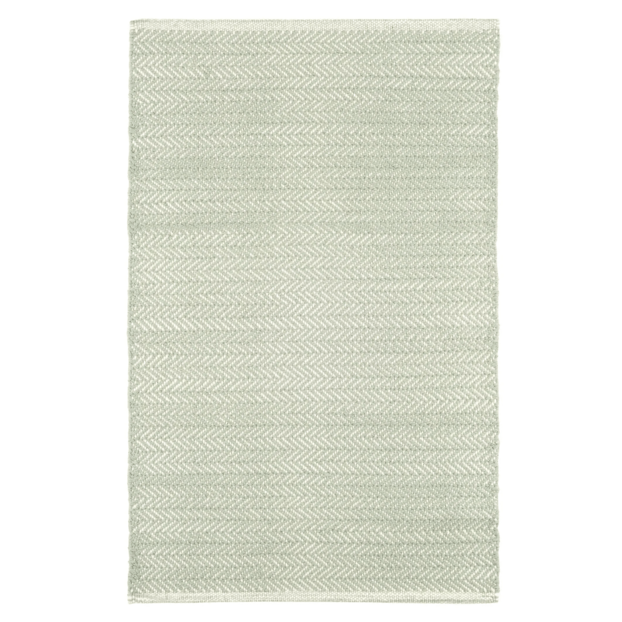 Herringbone Woven Cotton Rug - Ocean - Our Boat House
