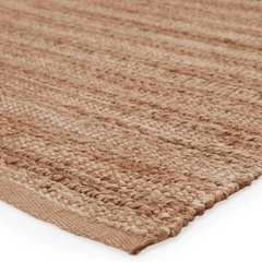 Himalaya Jute Rug - Tan & White - Our Boat House
