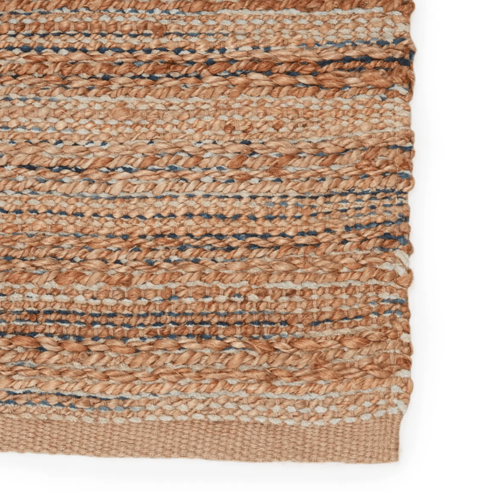 Himalaya Jute Rug - Tapioca & Artic Ice - Our Boat House