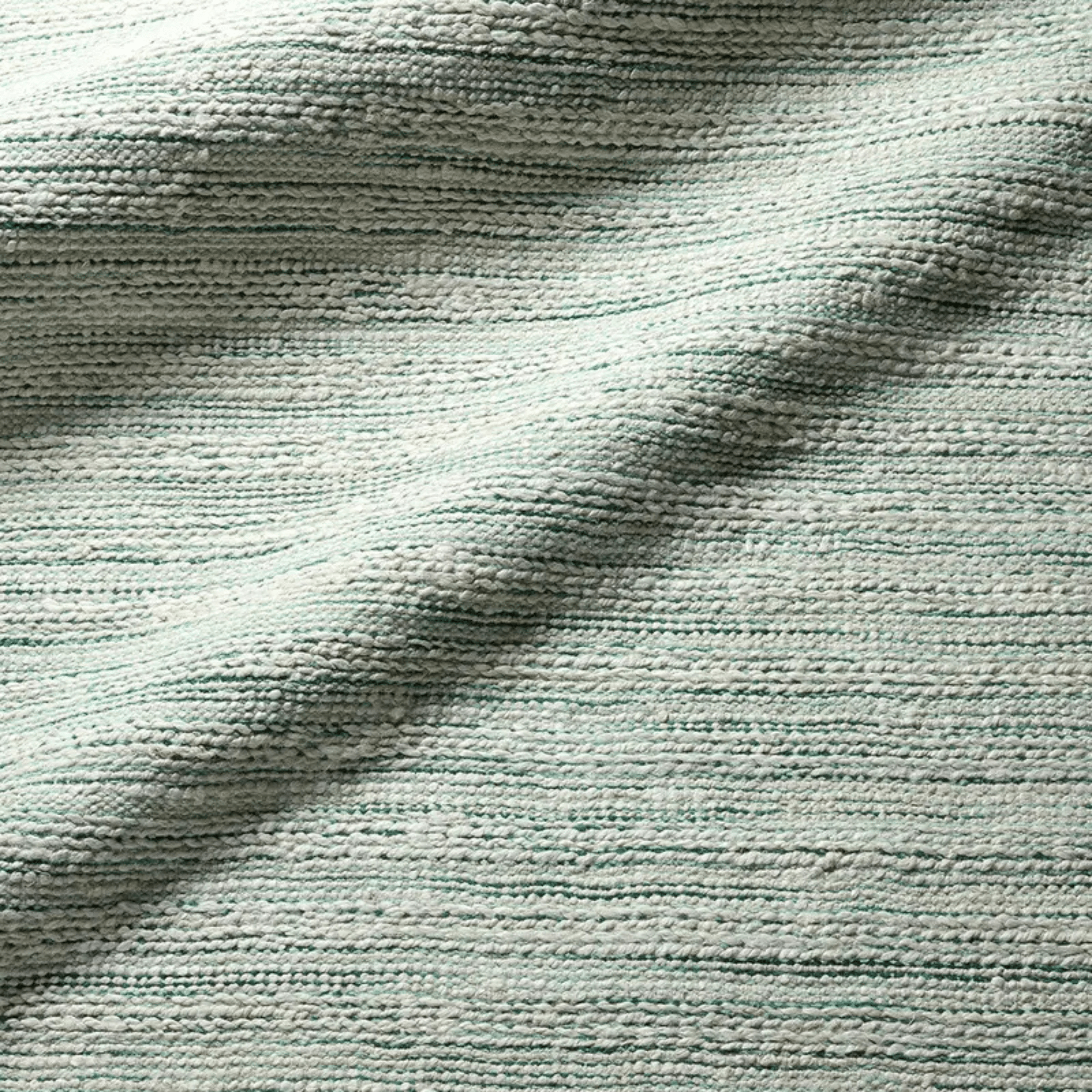 Himalaya Jute Rug - White Cap & Antique Green - Our Boat House