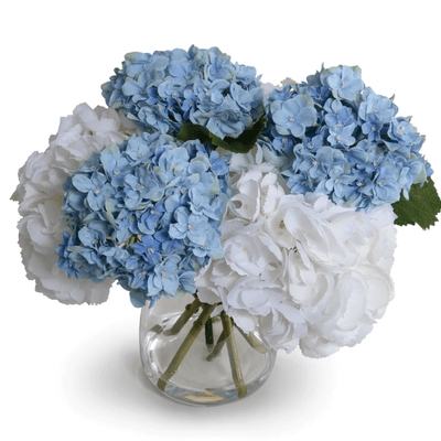 Hydrangea Blue & White Arrangement - Our Boat House