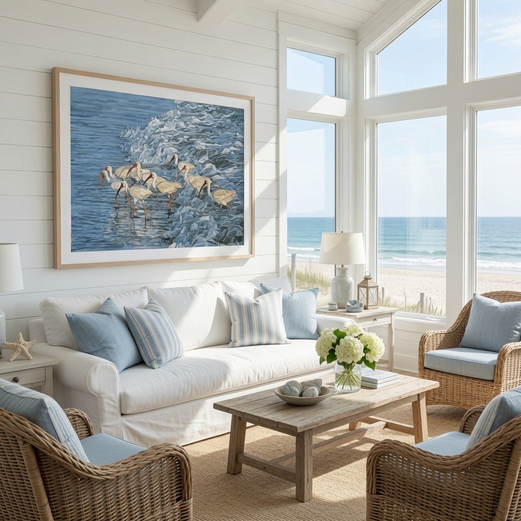 Ibis in The Surf, Giclee - Our Boat House
