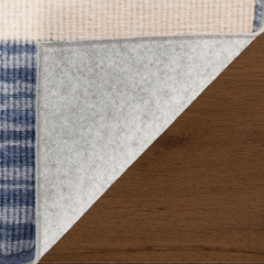 Ilae Coastal Striped Washable Rug - Our Boat House