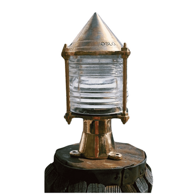 Helsinki Brass Piling Light w/Pointed Top