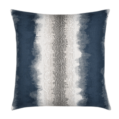 Indigo Tides Indoor/Outdoor Pillow - Our Boat House