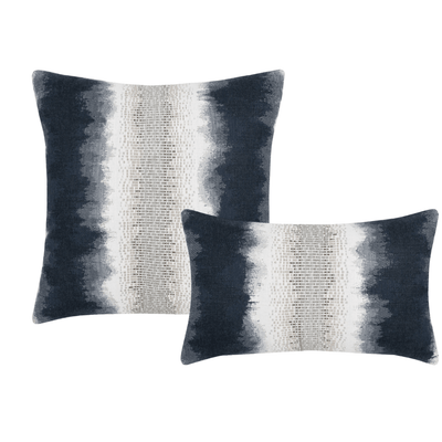 Indigo Tides Indoor/Outdoor Pillow - Our Boat House