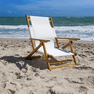 Inlet Beach Wood Beach Chair - Our Boat House