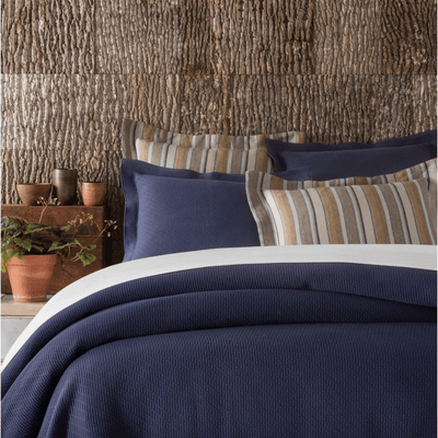 Interlaken Ink Matelasse Sham - Our Boat House