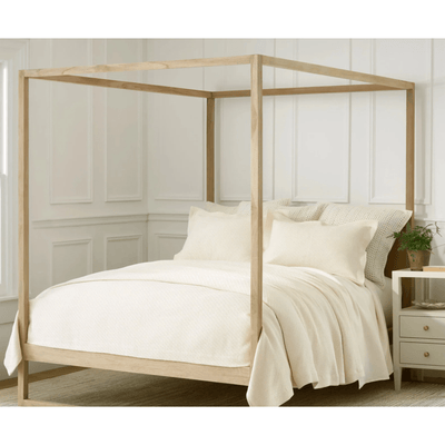 Interlaken Ivory Matelasse Sham - Our Boat House