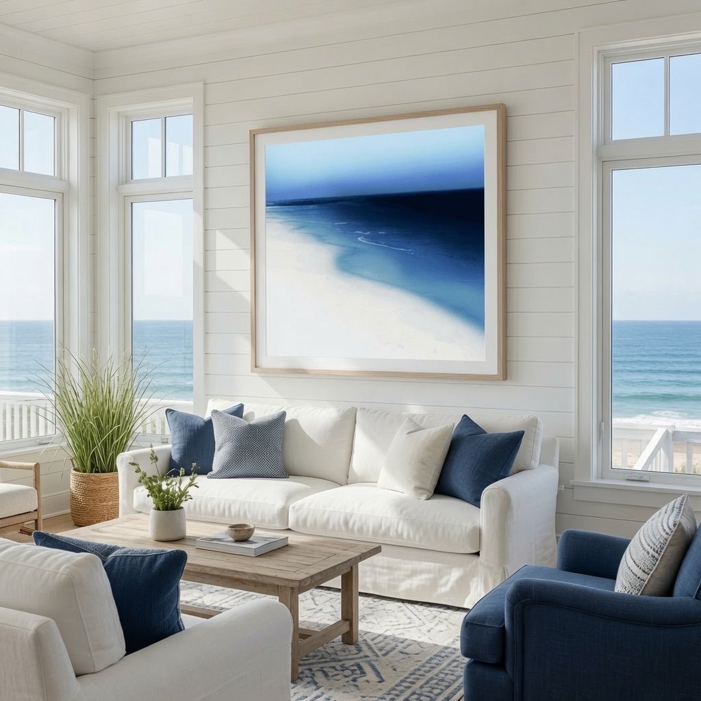 Into the Deep Blue - Framed Giclee - Our Boat House