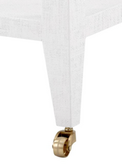 Isadora Side Table - White