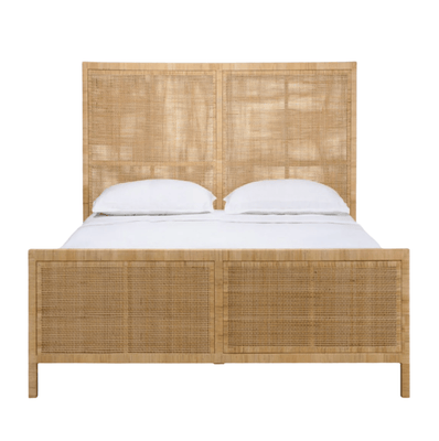 Islamorada Rattan Bed Natural - Three Sizes - Our Boat House