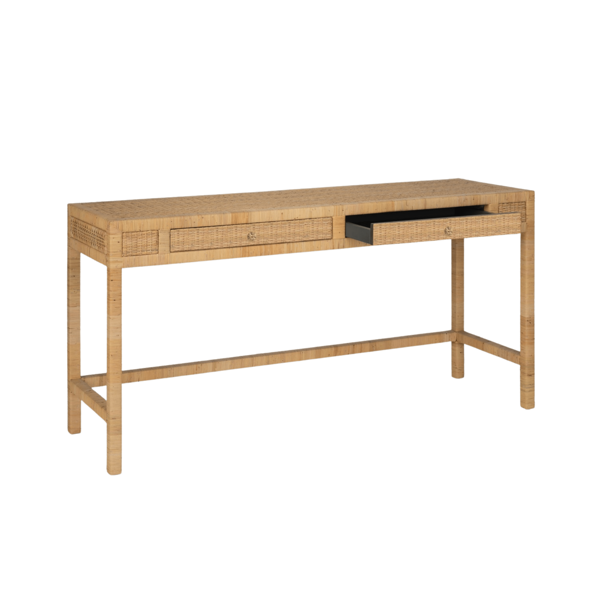 Islamorada Rattan Console Table - Three Sizes - Our Boat House
