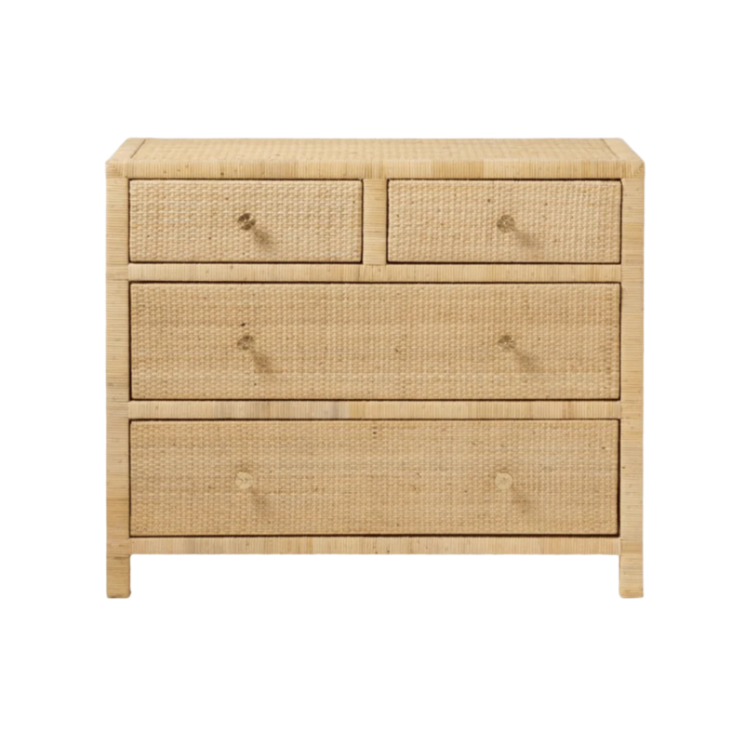 Islamorada Rattan Dresser | Coastal Woven Rattan Bedroom Dresser Islamorada Rattan Dresser | Coastal Woven Rattan Bedroom Dresser