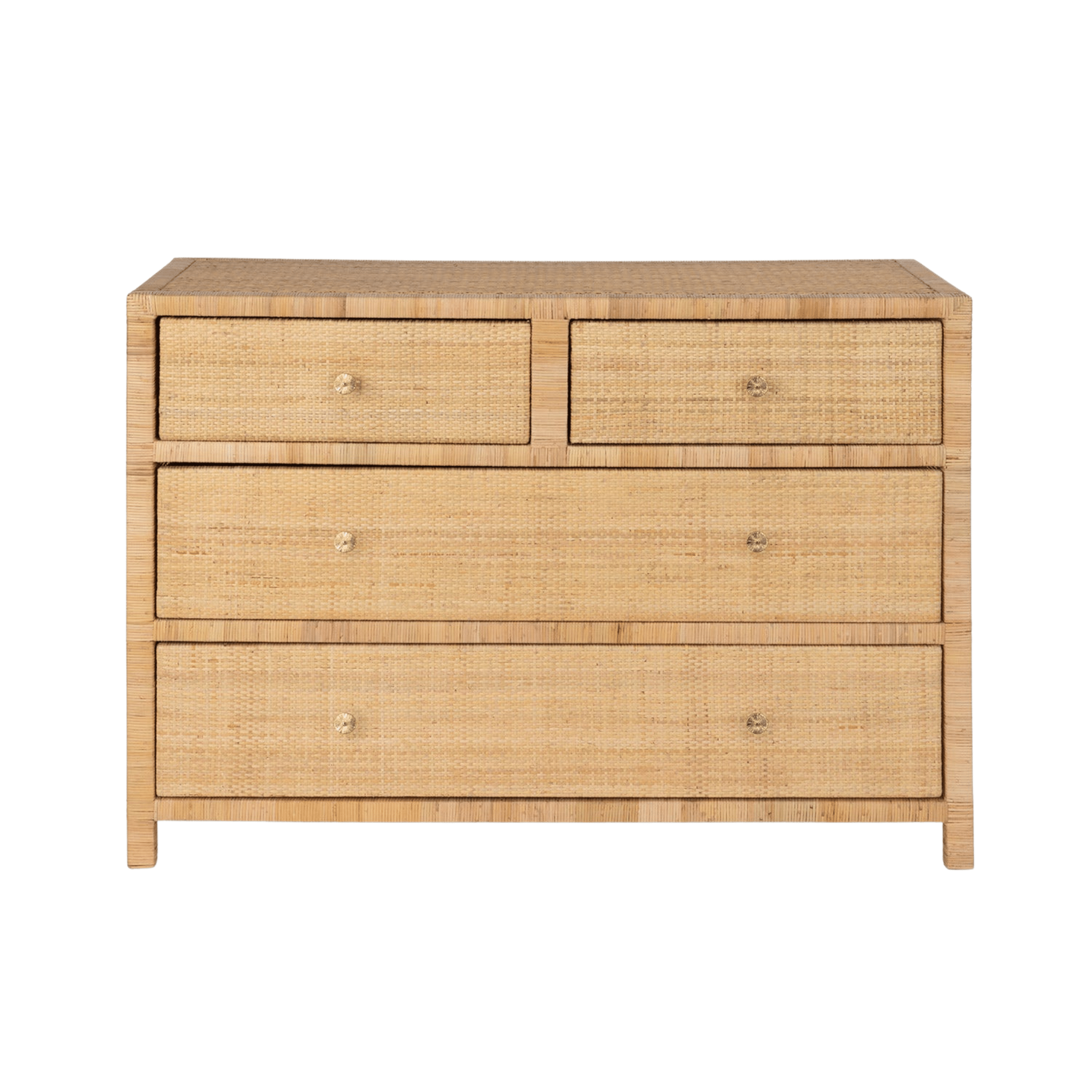 Islamorada Rattan Natural Dresser - Three Sizes - Our Boat House