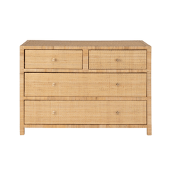 Islamorada Rattan Natural Dresser - Three Sizes - Our Boat House