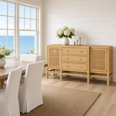 Islamorada Rattan Server - Our Boat House