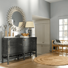 Islamorada Rattan Navy Sideboard - Our Boat House