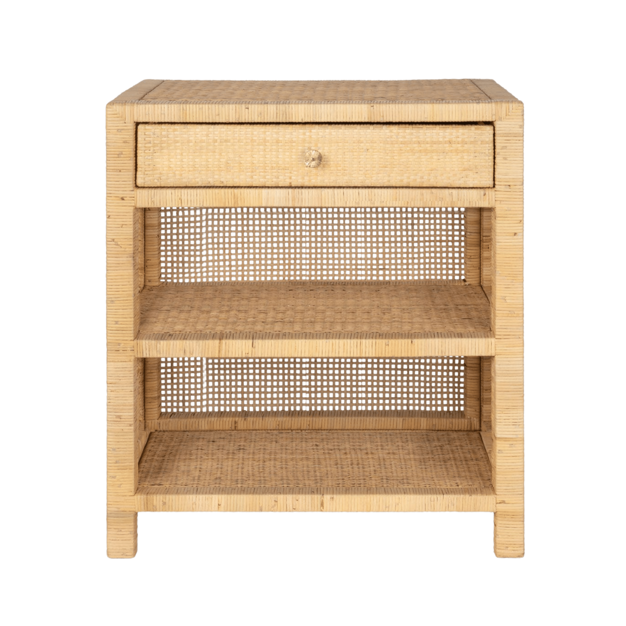 Islamorada Rattan Night Stand - Three Sizes - Our Boat House