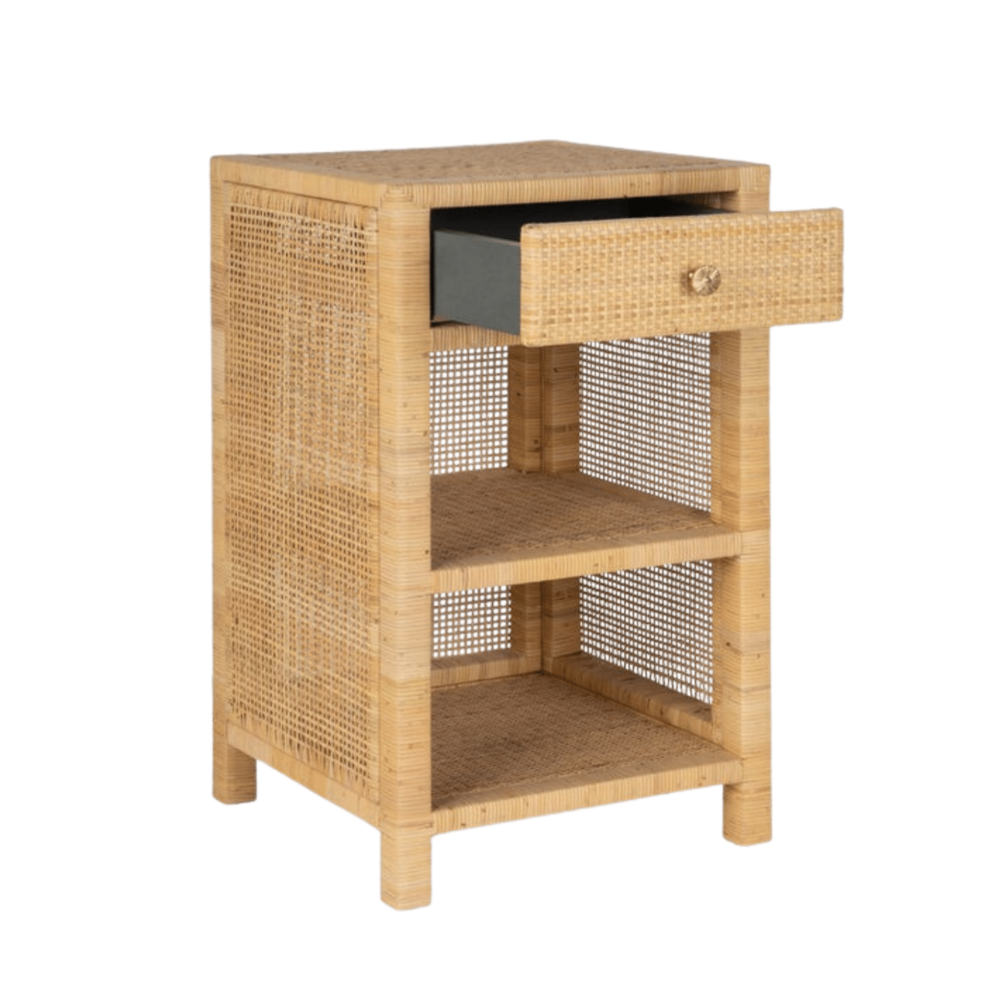 Islamorada Rattan Night Stand - Three Sizes - Our Boat House