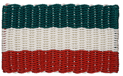 Rope Doormat - Italian Flag